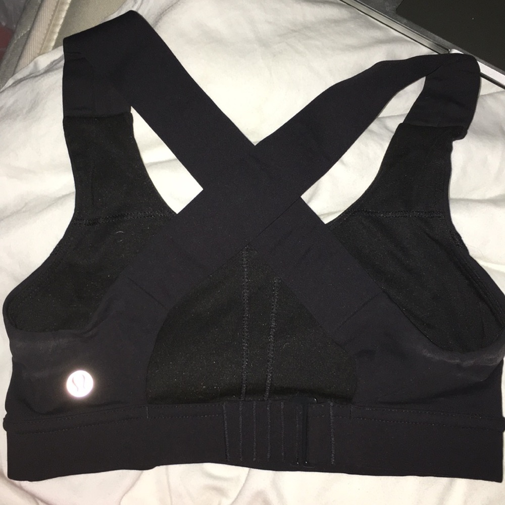 Black Lulu Sports Bra